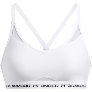 Under Armour Crossback Low Impact Sports Bra White Women's Sz L NEW UA Bra